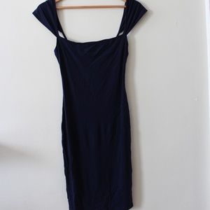 REFORMATION Navy Dress Small